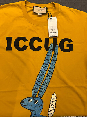 Rare Gucci T shirt - 2021 ICCUG T-Shirt Size S oversize $900 | eBay