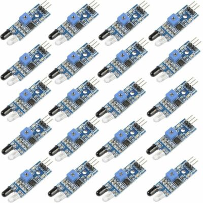 20PCS IR Infrared Obstacle Avoidance Sensor Module For Arduino Smart Car Robot