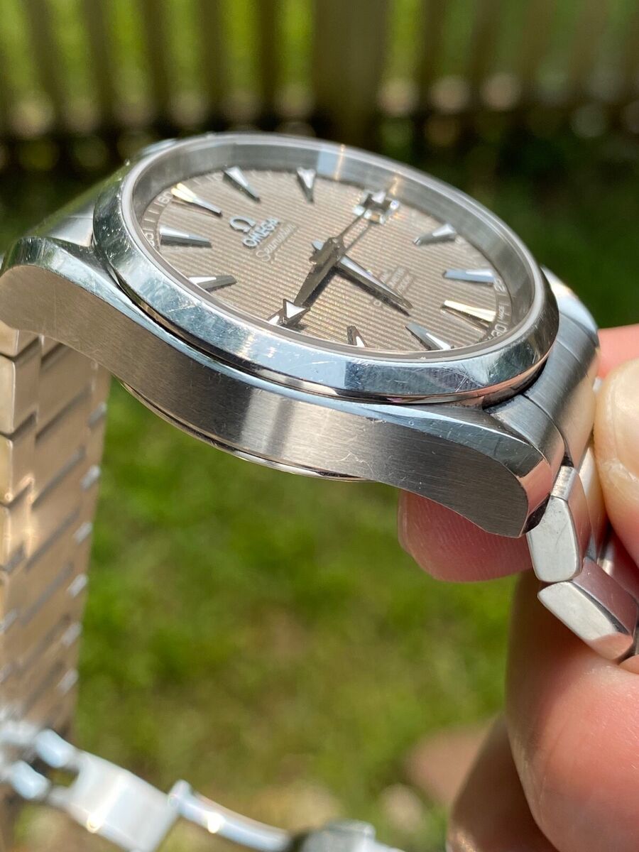 Omega Seamaster Aqua Terra Co-Axial 39mm Gray $5500 MSRP Ref