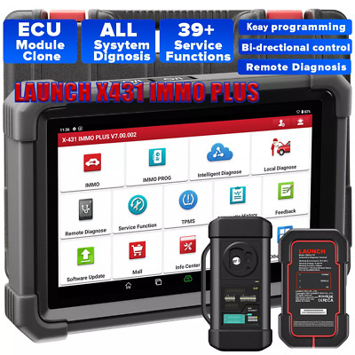 Launch X431 IMMO PLUS + X-PROG 3 Programmier OBD2 Diagnosegerät ECU Coding