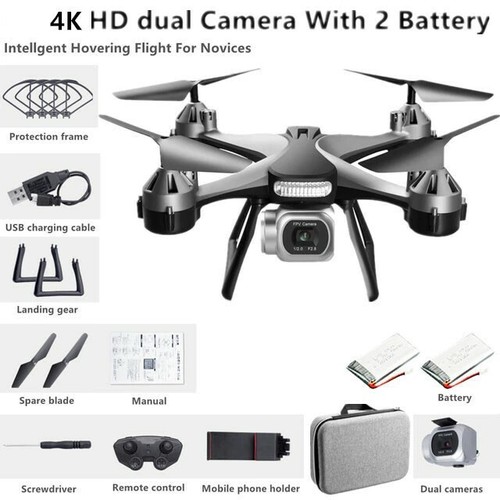 2021 New JC801 UAV HD Professional Dual Camera Remote Control Helicopter 4K Dual - Picture 2 of 6
