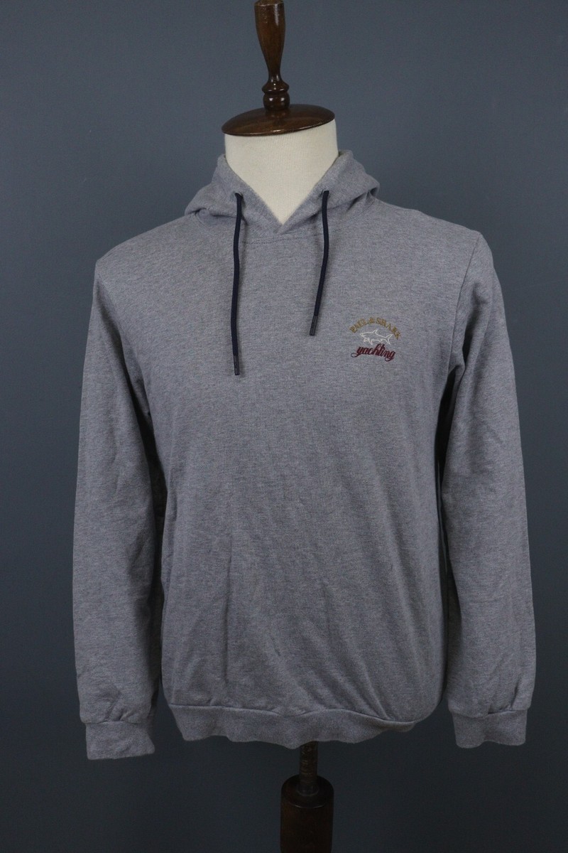 Paul \u0026 Shark Yachting Crew Lightweight Long Sleeve Drawstrings Hoodie Size  L | eBay UK