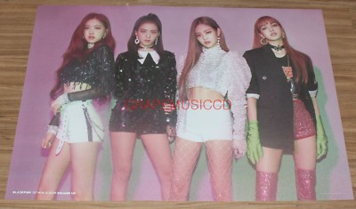 BLACKPINK 1st MINI ALBUM SQUARE UP BLACK Ver. CD + 2 PHOTO CARD +