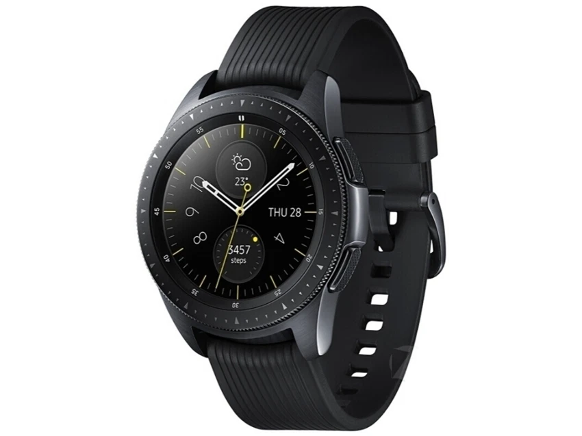 Samsung Galaxy Gear S4 Frontier 42mm SM-R815U WiFi Smartwatch - Black - Image 3 of 4