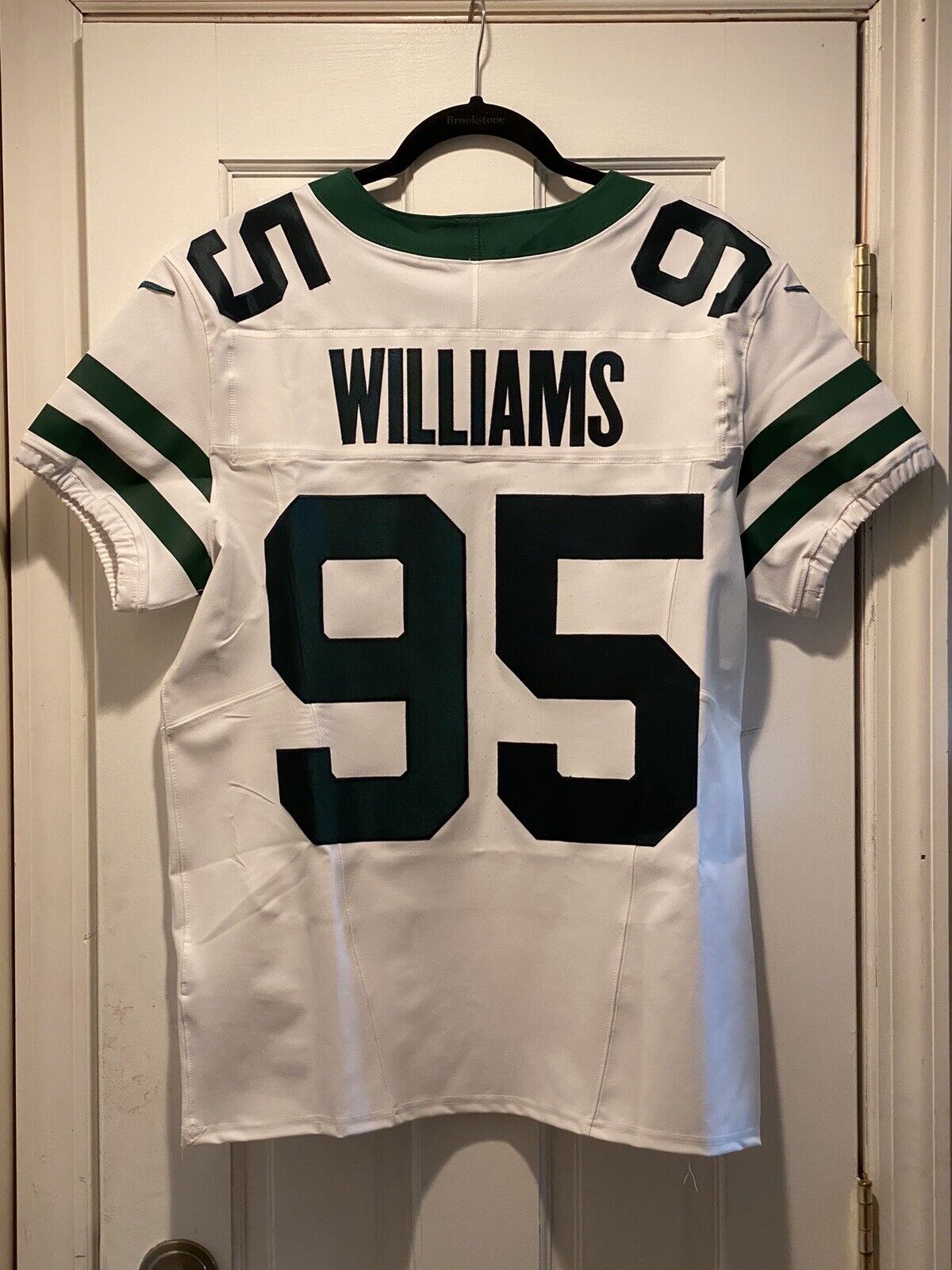 Nike New York Jets No95 Quinnen Williams Black Alternate Men's Stitched NFL Vapor Untouchable Limited Jersey