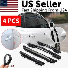 4x Anti-collision Guard Strip Cover Car Accessories Door Edge Scratch Protector