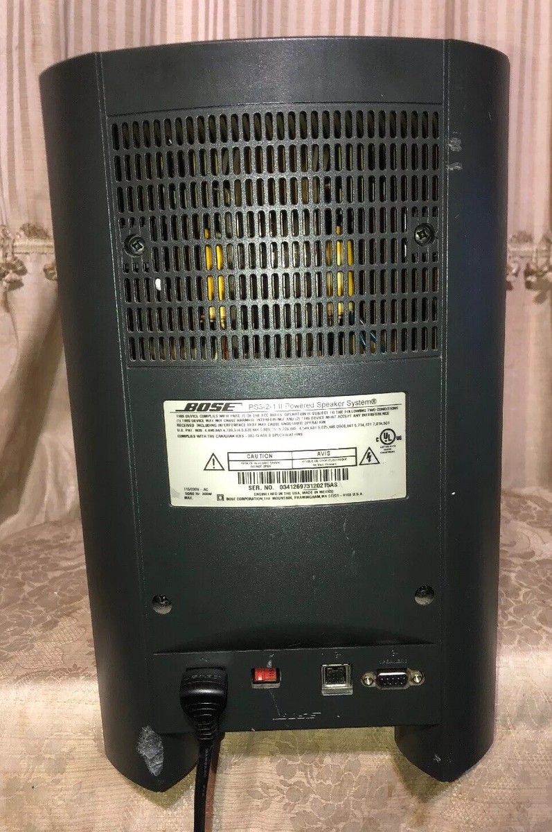 BOSE Acoustimass Module PS 3-2-1 II Powered Speaker System