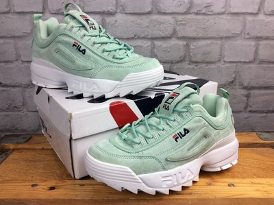 fila disruptor 2 mint green