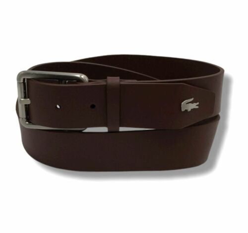 Lacoste Ring Leather Belt 4cm Width 106cm Length Used Lacoste Ring Leather Belt 4cm Width 106cm Length Used