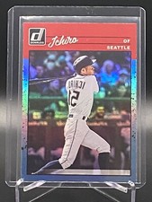 2023 Donruss Baseball Ichiro Suzuki 266 Variation Holo Blue Seattle Mariners