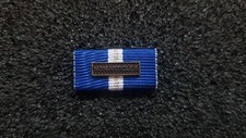 (A46-07) NATO Einsatzmedaille NON ARTICLE 5  Ordensspange BW Format Bandspange