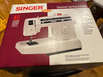 New Singer Sewing Machine 5040 CL Top Drop In Bobbin 37431150912| eBay