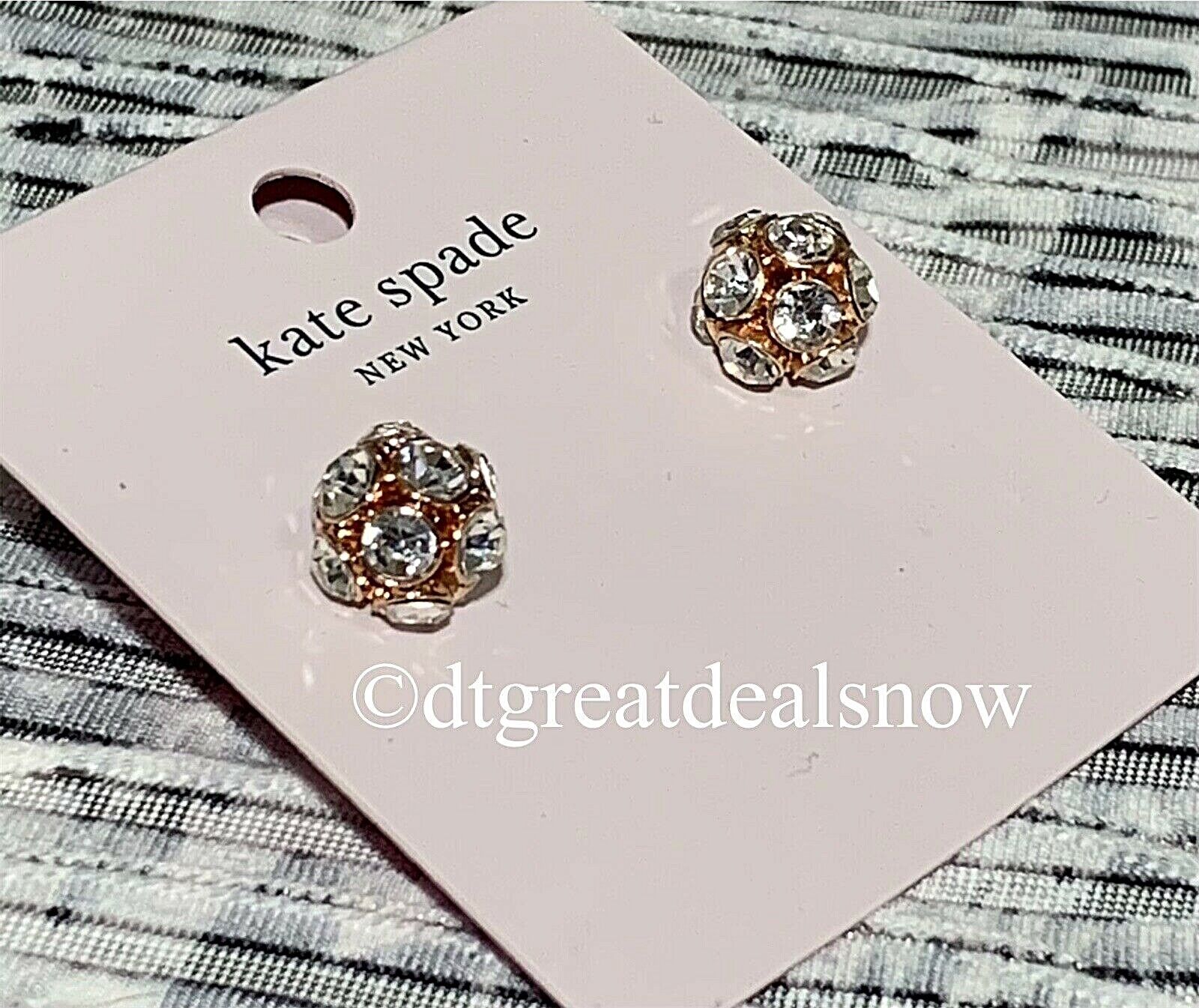 Amazon.com: Kate Spade New York Lady Marmalade Stud Earrings O0RU1147 Rose  Gold: Clothing, Shoes & Jewelry