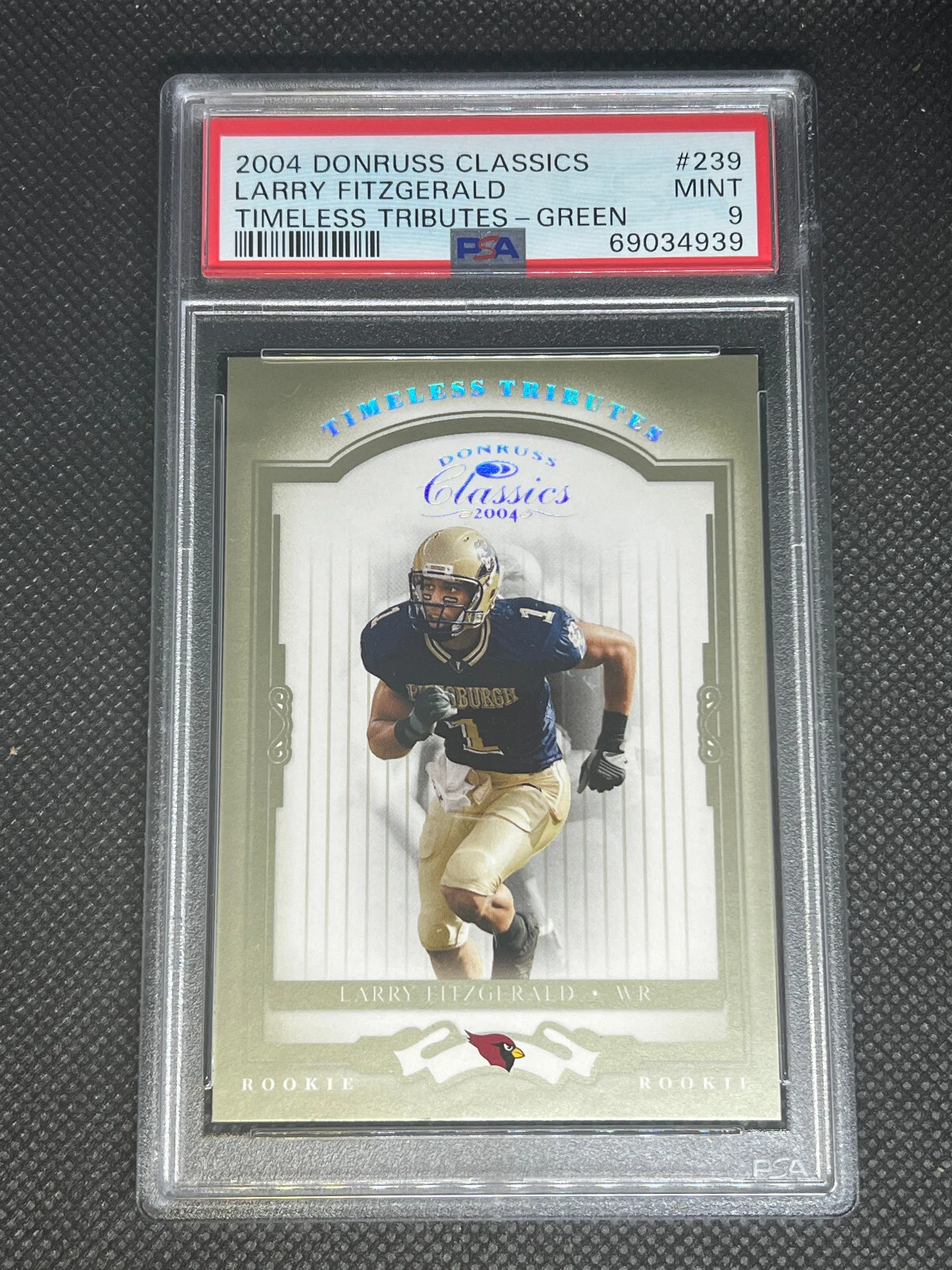 Larry Fitzgerald Donruss Classics #239 Timeless Tributes-Green