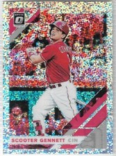 2019 Panini Scooter Gennett Prizm White Sparkle Card #137 1/20 FREE SHIPPING