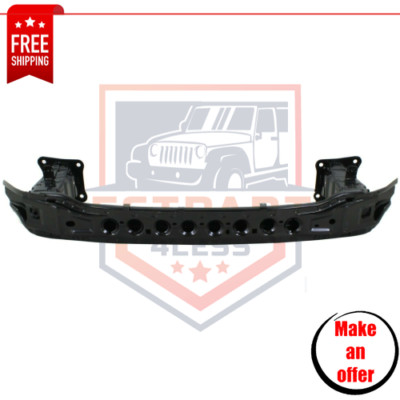 Front Black Steel Bumper Reinforcement for 2012-2015 Ford Focus 2013-2016 Escape