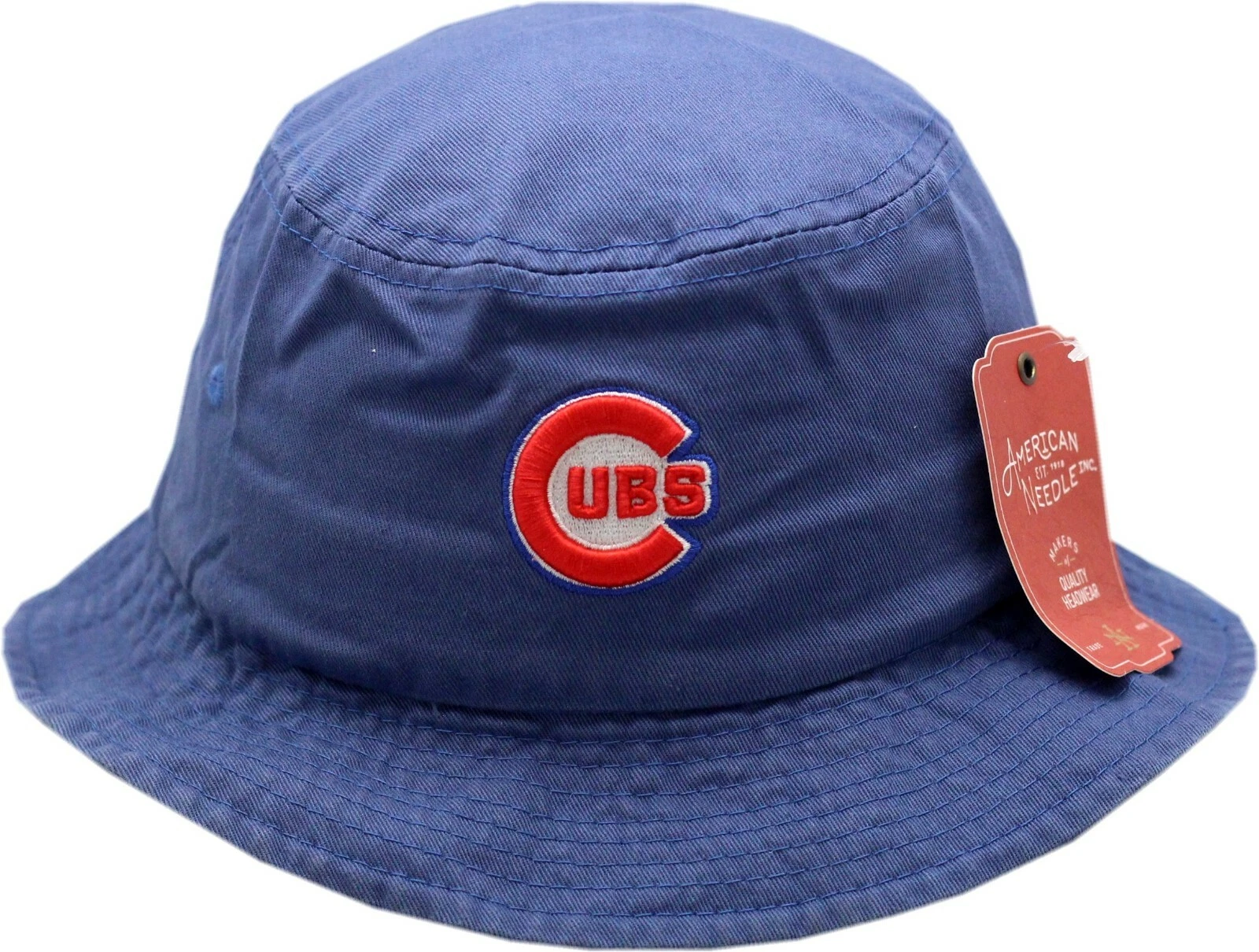 Chicago Cubs Bucket Hat Bullseye Logo Blue
Opens in a new window or tab