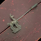 Antique Vintage Art Nouveau Sterling Silver Peruvian Llama Stick Pin Brooch 1.8g