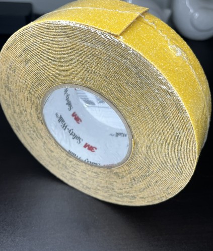 (Lot of 10)- 3M Safety-Walk 630-B Safety Yellow Slip-Resistant GP Tapes 2Inx60Ft - Picture 7 of 8