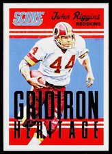2015 Score #4 John Riggins Gridiron Heritage Washington Redskins