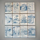 Lot 12 1942 Exhibit Supply Co WW2 Military Risque Funland Arcade Seaside Cards