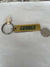 Vintage Name George Key Ring