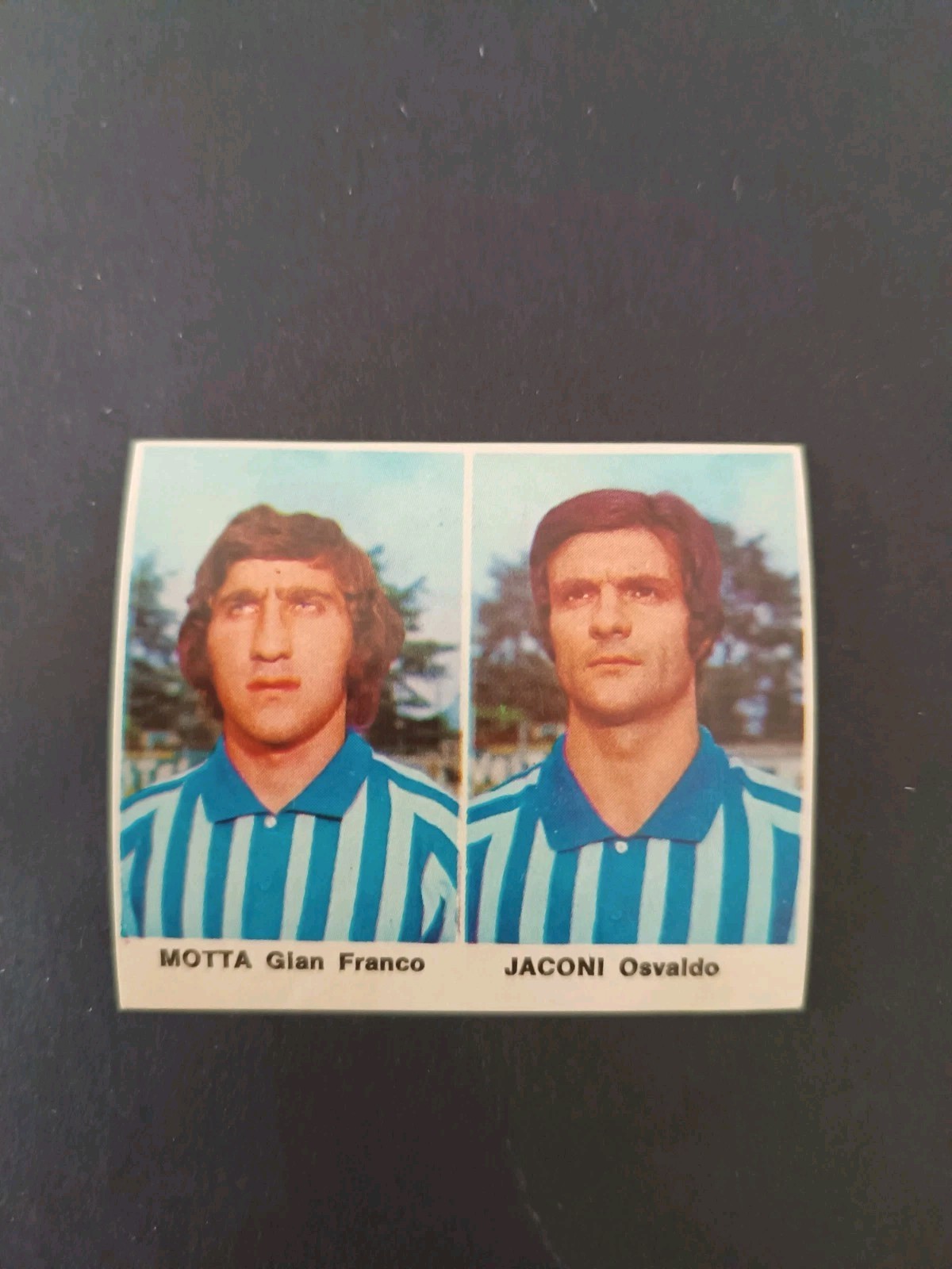 FIGURINA CALCIATORI EDISPORT 1972/1973 MOTTA/JACONI LECCO N.10 RECUPERATA
