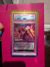 2023 Disney Lorcana EN 1 Enchanted 208 Mickey Mouse PSA 10 GEM MINT