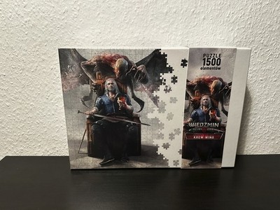 The Witcher 3 Wild Hunt Blood and Wine Puzzle Jigsaw + Poster NEU&OVP