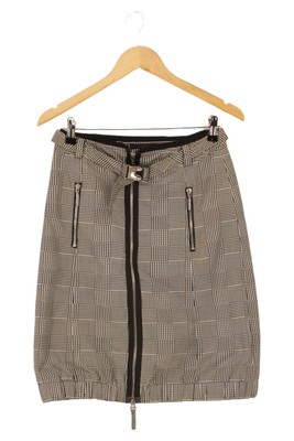 AIRFIELD Damen Faltenrock Gr. 36/S Kariert Elegant Business Mehrfarbig