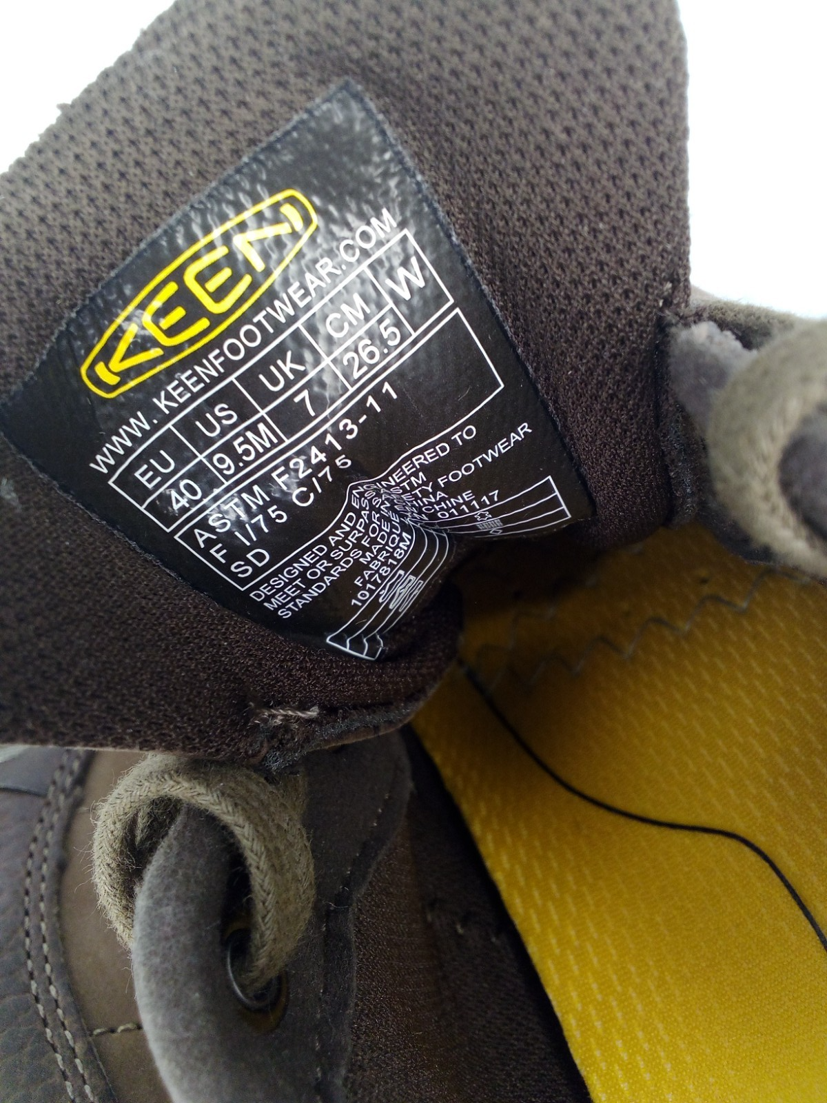 KEEN Utility Scarpe da Costruzione Industriale da Donna Santa FE at ESD Marrone 9 5 M