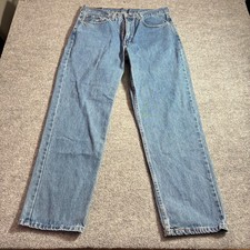 Vintage Levi's 550 Relaxed Fit Jeans Mens 36x32 Blue Medium Wash Tapered Leg