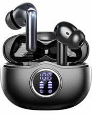 Wireless Earbuds Bluetooth 5.3 Headphones HiFi Stereo 50H LED Digital Display E