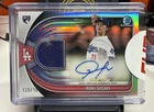 2025 ROKI SASAKI /150 Bowman Chrome Rookie RPA AUTO, Patch - DODGERS