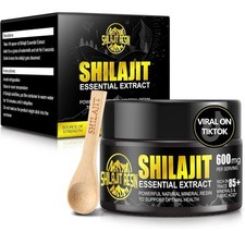 Premium Pure Himalayan Shilajit Resin - Essential Extract 1.76 oz./50g Sealed