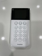 SimpliSafe SSKP3 Keypad WHITE Touch-to-Wake Wireless Home Security GEN 3 - Used