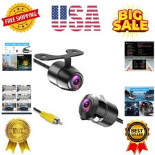AHD 1080P Backup Camera, Metal Housing 170 Degree Wide View Angle Universal C...