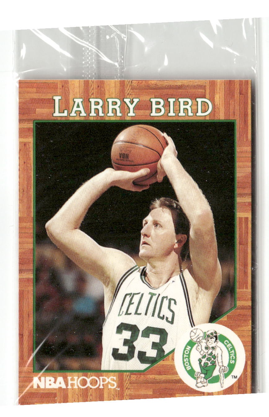 1991 Hoops Larry Bird Video #NNO Larry Bird Promo Sealed