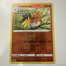 Fletchinder 028/195 Swsh12: Sword & Shield - Silver Tempest Reverse Holo Nm