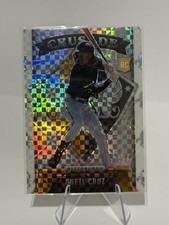 2022 DONRUSS OPTIC CRUSADE CHECKERBOARD #3 ONEIL CRUZ RC PITTSBURGH PIRATES