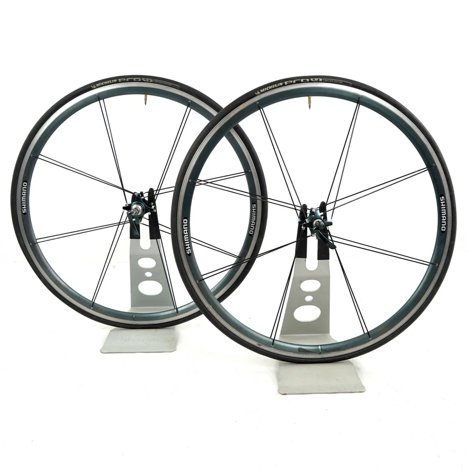 Shimano Dura-Ace WH-7700 700c Rim Brake Wheelset with Michelin Eco 4 Tires - Image 2 of 4