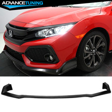 Fits 17-21 Honda Civic Si Hatchback Type R Front Bumper Lip Splitter Unpainted Fits 17-21 Honda Civic Si Hatchback Type R Front Bumper Lip Splitter Unpainted