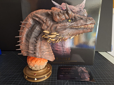 Diamond Select Toys Legends in 3D House Of The Dragon Caraxes Bust
