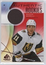 2024 Upper Deck SP Game Used Authentic Rookies Red Jersey Mason Morelli #212 6o3