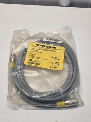 Turck Rs 4.5T-4RS 4.5T/S653 5 Pin 4M Length Eurofast U2188-12 BRAND NEW c2-10,q4