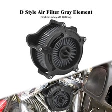 Schwarz Luftfilter Grau Element Für Harley Touring Electra Road Glide 2017–2025