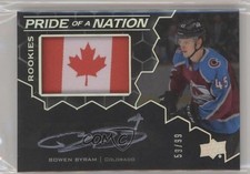 2020-21 SPx UD Black Pride of a Nation Rookies 59/99 Bowen Byram Patch Auto 04th