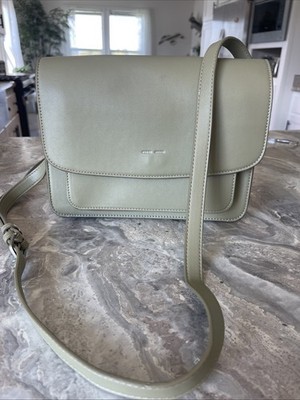 Pixie Mood Zoe Olive Green Vegan Faux Leather Crossbody Shoulder Bag NWOT