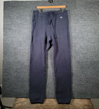 VTG 70s Reproduction Champion Reverse Weave XL Sweatpants USA Made Premium Blue