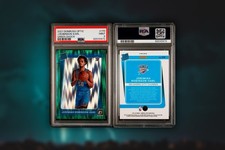 2021-22 Panini Donruss Optic Jeremiah Robinson-Earl #170 Fanatics Green Shock